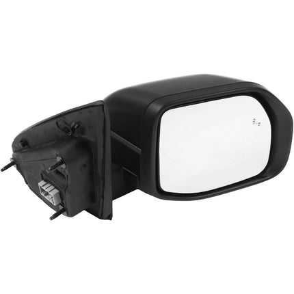 Findmall Passenger Right Side Power Heated Mirror Replacement for Maverick 2022 2023 2024 Replacement for NZ6Z17682L w/Blind Spot Matte Black Electric 7-Pin Connector
