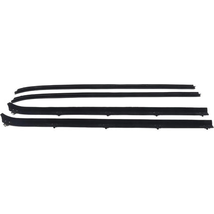 Findmall Window Weatherstrip & Division Bar Channel Kit for Dodge D/W Trucks, 8-Piece