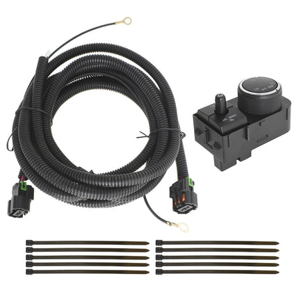 Findmall Fog Light Wiring Harness and Headlight Fog Light Switch Replacement for 2007-2014 Silverado Sierra 25858705 19170439