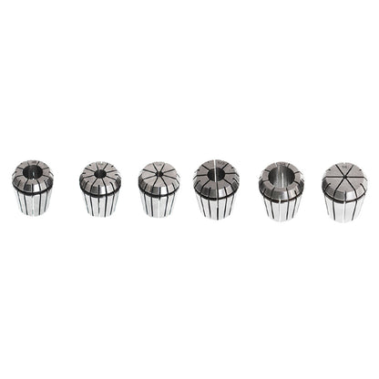 findmall 6Pcs ER32 Accuracy Spring Collet Set 1/8-3/4 for CNC Milling Lathe Tool and Work-Holding Engraving Machine