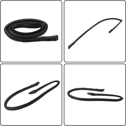 Findmall Roof Rail Weatherstrip Seals for Chevrolet Monte Carlo, Pair