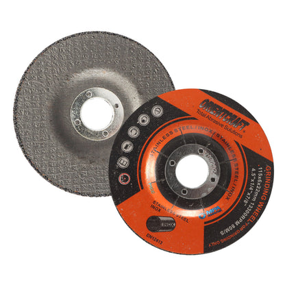 25Pcs 4-1/2 Inch x 1/4 Inch x 7/8 Inch 36 Grits Grinding Wheels Grinding Discs Fit for Angle Grinders Material Removing