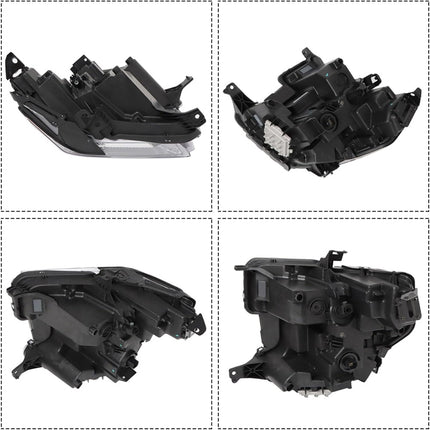 Findmall Headlight Assembly for 2019–2021 GMC Sierra Front Right Passenger Side, Replaces 84989881
