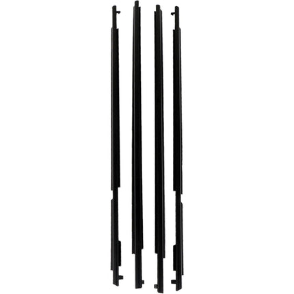 Findmall Door Belt Weatherstrip Molding Kit for 2010-2021 Toyota 4Runner, 4-Piece
