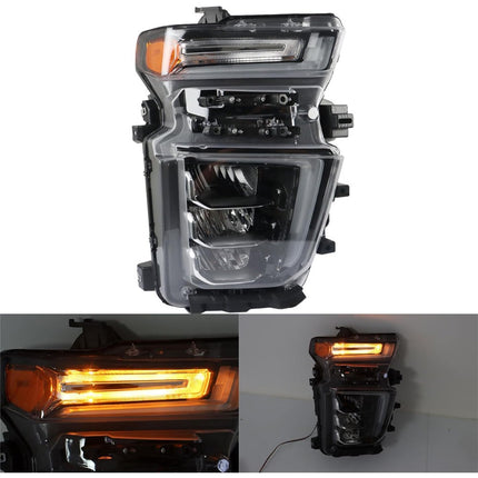 Findmall Headlights Assembly Replacement for Silverado 2500HD 2020-2023