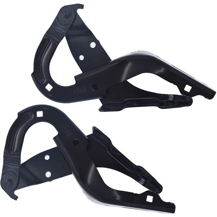 2Pcs Hood Hinge Set Steel Black Replacement for 2016-2021 HR-V HO1236141 HO1236142 60120T7WA01ZZ 60170T7WA01ZZ