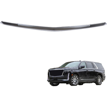 Findmall Matte Chrome Front Hood Molding Trim Replacement for Escalade and Escalade ESV 2021-2023 84731889 GM1235139