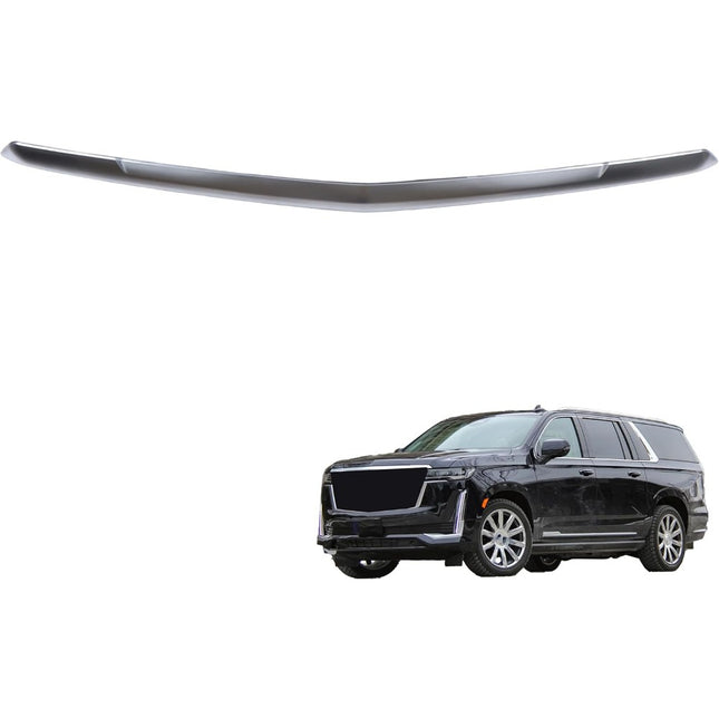 Findmall Matte Chrome Front Hood Molding Trim Replacement for Escalade and Escalade ESV 2021-2023 84731889 GM1235139