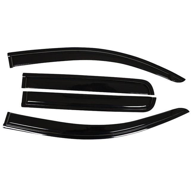 Findmall Side Window Visors Rain Guard Wind Vent Shade Deflector Replacement for 2015-2020 Colorado