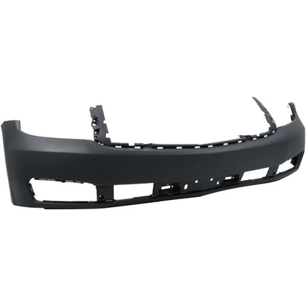 Findmall Primed Front Bumper Cover without Parking Sensor Holes Replacement for 2015-2020 Chevry Tahoe Suburban, GM1000973C, 23320625