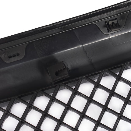 Findmall Glossy Black Mesh Front Bumper Hood Upper Grille Replacement for 2009-2014 F150 9L3Z8200A