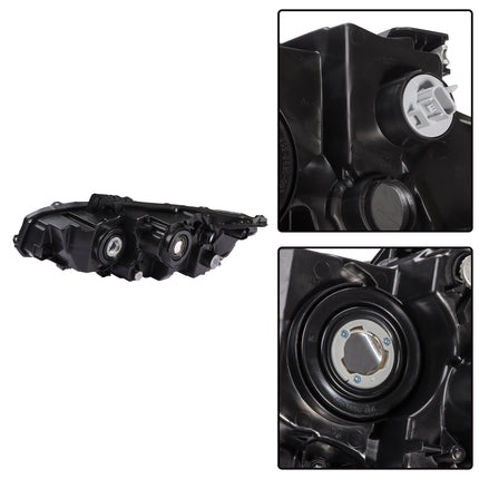 Findmall Headlight Assemblies for 2016–2020 Honda Civic Front Left and Right, Replaces HO2502173 and HO2503173