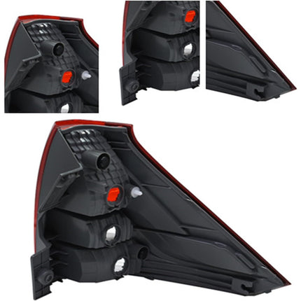 Findmall Outer Tail Light Assembly for 2012–2014 Honda CR-V 4-Door Rear Left Driver Side, Replaces 33550-T0A-A01