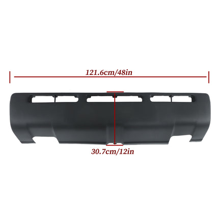 Findmall Front Bumper Lower Valance Panel for 2007-2009 Toyota Tundra, Replacement for TO1095199