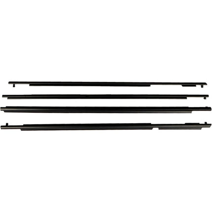 Findmall Door Belt Weatherstrip Molding Kit for 2010-2021 Toyota 4Runner, 4-Piece