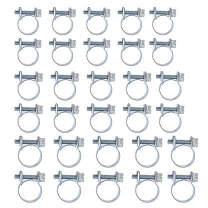 NEW FUEL INJECTION HOSE CLAMP / AUTO Fuel clamps 30PCS(1/4", 5/16", 3/8")