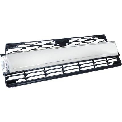 Findmall Front Lower Bumper Grille for 2014-2020 Toyota 4Runner Limited, Black with Chrome Trim