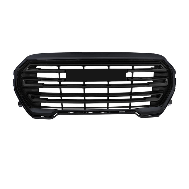 Findmall Glossy Black Mesh Front Bumper Grille with Glossy Black Trim Replacement for Terrain SLE and SLT 2022-2023