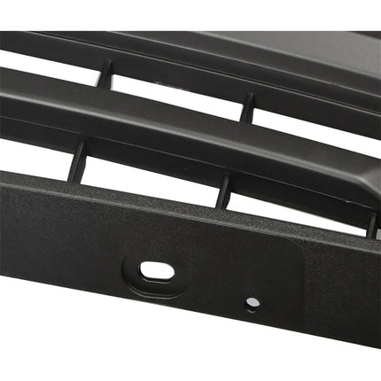 Findmall Front Bumper Hood Grille Upper Matte Black Mesh Replacement for F-150 2018-2020 JL3Z-8200-AB