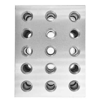 findmall 2-3-4 Blocks Matched Pair 23 Holes (2"x3"x4") 234 Accuracy Ground Machinist Set Up Blocks .0003" HRC 55-62