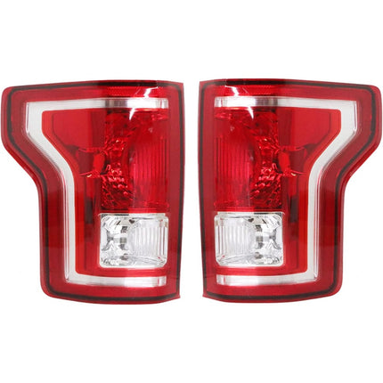 Findmall Tail Light Assemblies for 2015–2017 Ford F-150 Rear Left and Right, Replaces FO2800239C and FO2801239C