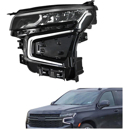 Findmall Headlight Assembly Replacement for Tahoe/Suburban Front LH