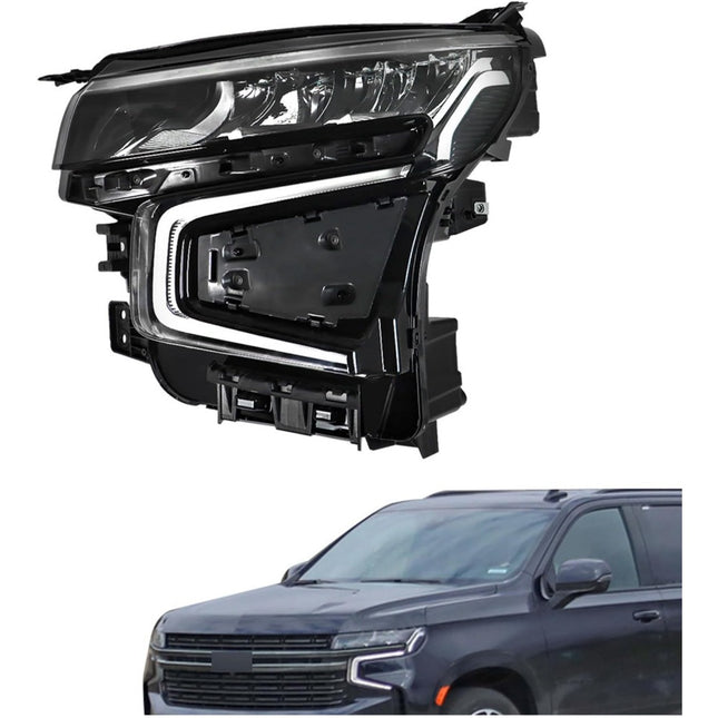 Findmall Headlight Assembly Replacement for Tahoe/Suburban Front LH