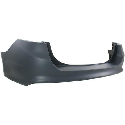 Findmall Rear Bumper Cover for 2013-2018 Ford Fusion, No Sensor Holes, Primed