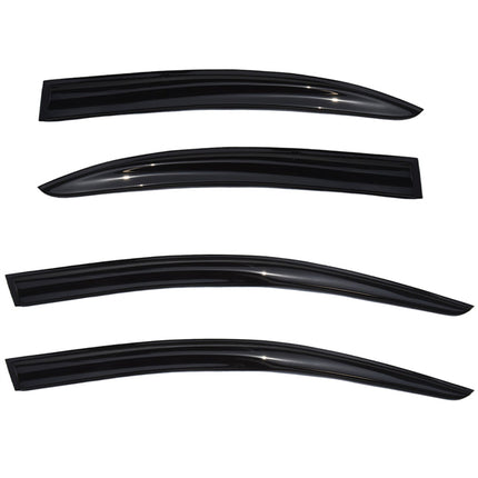 Findmall Acrylic Vent Window Visors Rain Guard Replacement For Mitsubishi Lancer 2009-2018