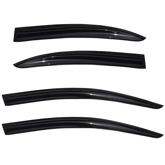 Findmall Acrylic Vent Window Visors Rain Guard Replacement For Mitsubishi Lancer 2009-2018