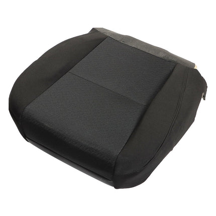Findmall LH Driver Side Bottom Cloth Seat Cover (Black) and Foam Cushion Pad Replacement for 2007-2014 Silverado 1500 2500HD 3500HD