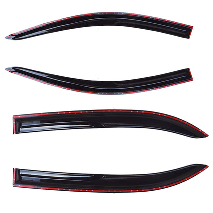 Findmall Side Window Visor Vent Rain Guard Deflector Replacement for 2003-2008 Toyota Corolla