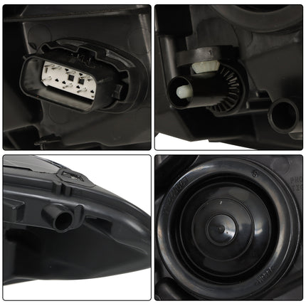 Findmall Headlight Assemblies for 2013–2016 Ford Fusion Front Left and Right, Replaces DS7Z-13008-A and DS7Z-13008-B