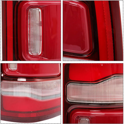 Findmall Outer Tail Light Assembly for 2019–2022 Ram 1500 Rear Right Passenger Side with Blind Spot, Replaces 68262530-AH