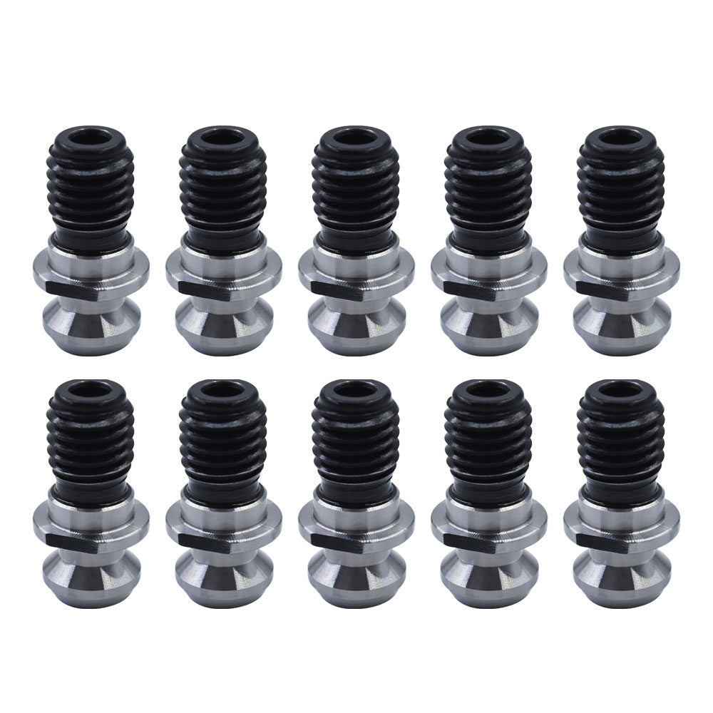 10 pcsCAT40 45°0.740"Coolant Pull Stud Retention Knob for Mazak Fadal HURCO Okuma