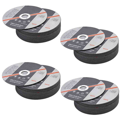 100 Pack 6"x.045"x7/8" Cut-Off Wheel - Metal & Stainless Steel Cutting Discs