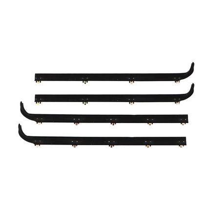 Findmall Window Sweep & Run Channel Weatherstrip Kit for 1987-1996 Ford F-Series, 6-Piece