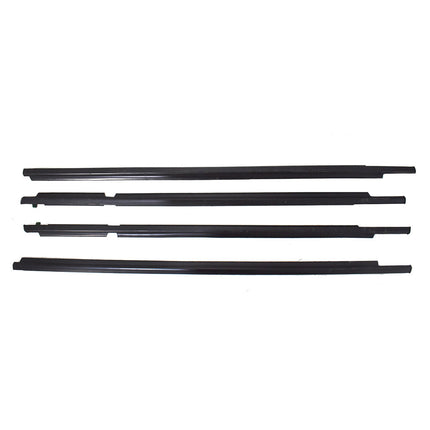Findmall Outer Window Weatherstrip Kit for 2003-2009 Lexus GX470 & Toyota Prado, 4-Piece