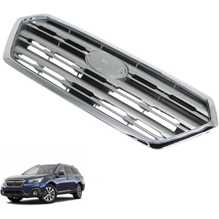 Findmall Front Upper Mesh Grille for 2015-2017 Subaru Outback, Chrome