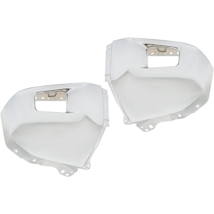Findmall Front Bumper End Caps for 2014‑2020 Toyota Tundra, without Parking Aid Sensor Holes, 2 Pcs, Replacement for 521130C040 and 521120C040