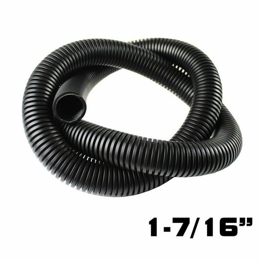 findmall Wire Harness Wrap Cover Sleeve Conduit Wire Conduit Corrugated Tube Conduit PP Polyethylene Tubing Flexible Hose Cover Auto Home Marine (10ft-1")