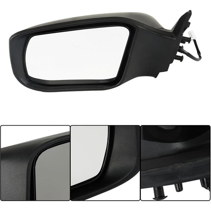 Findmall Left Driver Side Mirror Replacement for NI1320223 Replacement for Altima 2013 2014 2015 2016 2017 2018