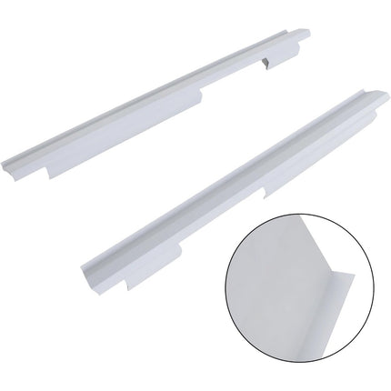 Findmall Slip-On Outer Rocker Panel Pair for 2002-2007 Jeep Liberty 4-Door