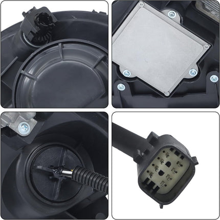 Findmall Passenger Side Headlights Assembly w/Ballast HID Replacement for Corvette 2014-2019 Housing Black Lamp RH 1PC GM2503403