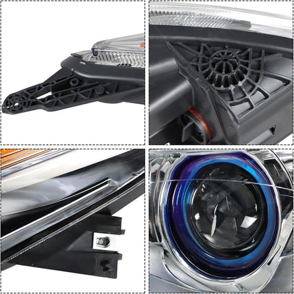 Findmall Headlights Assembly Halogen Replacement for Regal 2014-2017 Driver Side 13409902 GM2502413