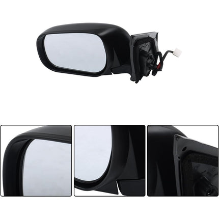 Findmall Side Mirror Assembly for 2009-2012 RAV4, Driver Side, Power, 3-Pin