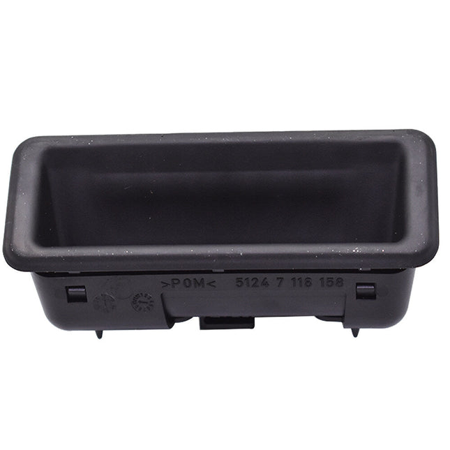 Findmall Trunk Lid Lock Release Push Button Handle Switch Replacement for 1/3/5 Series X1 X5 X6 135i 328i 335d 51247118158 7118158