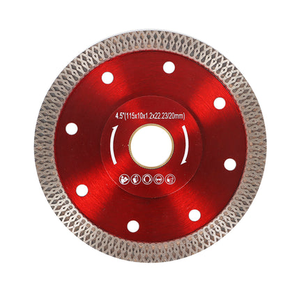 findmall 2Pcs 4.5 Inch Super Thin Dry Wet Diamond Porcelain Saw Blades Ceramic Cutting Disc Wheels for Cutting Ceramic Tile Porcelain Granite Marbles