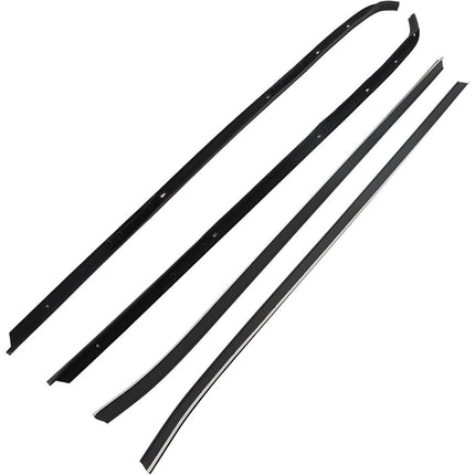 Findmall Rubber Window Weatherstrip Kit for 1970-1981 Camaro & Firebird, 4-Piece