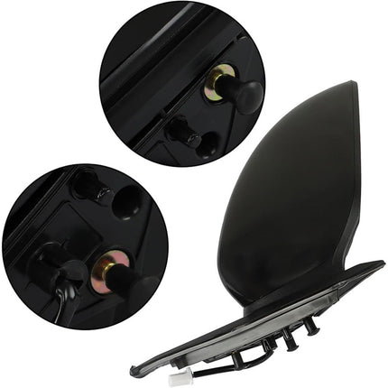 Findmall Right Mirror Passenger Side Replacement for NI1321223 Replacement for Altima 2013 2014 2015 2016 2017 2018